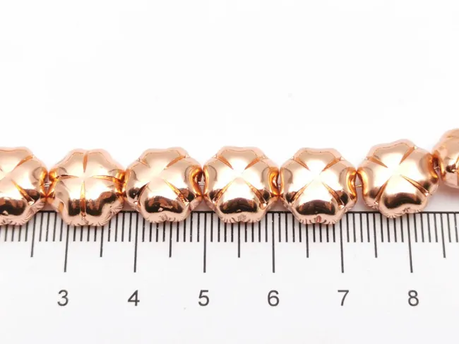 Sirag hematit trifoi 11x11x7mm rose gold