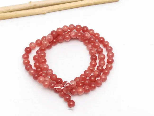 Sirag jad 4mm roz grenadina