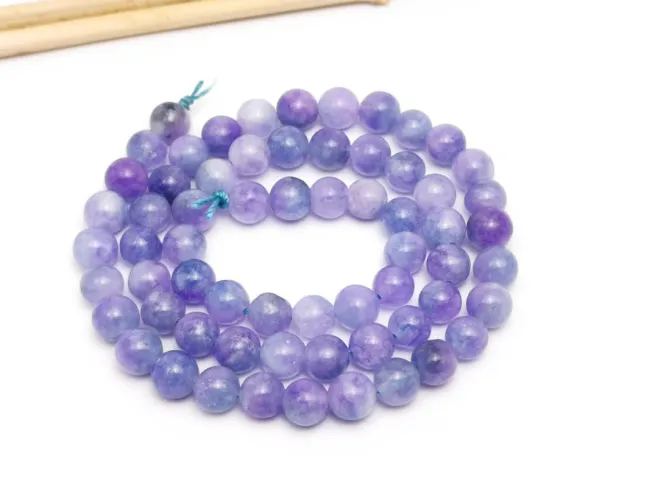 Sirag jad sfere 6mm mov violet