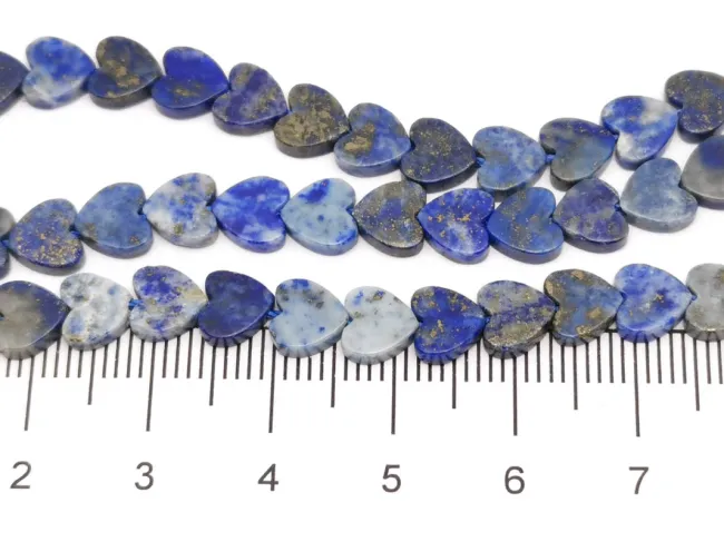 Sirag lapis lazuli inima 6x6mm