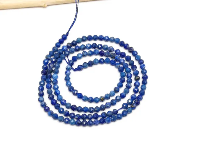 Sirag lapis lazuli sfere microfatetate 2mm