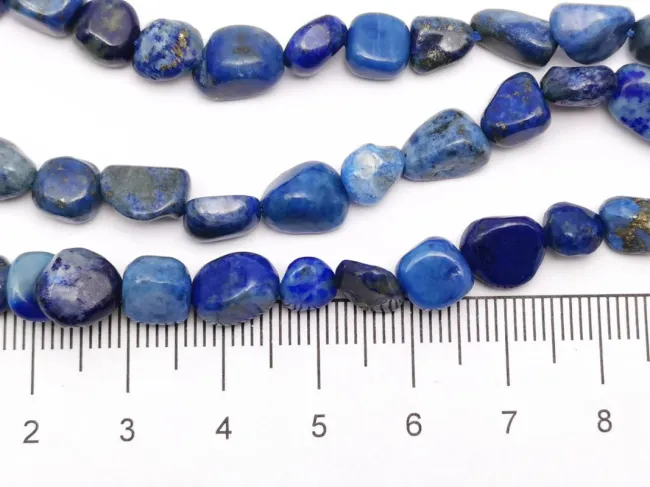 Sirag lapis lazuli nugget 10~5x4~5mm