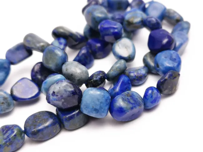 Sirag lapis lazuli nugget 10~5x4~5mm