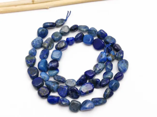 Sirag lapis lazuli nugget 10~5x4~5mm