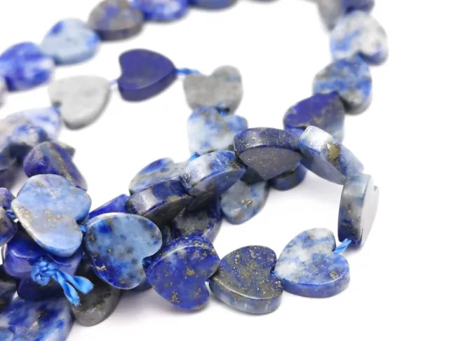 Sirag lapis lazuli inima 6x6mm