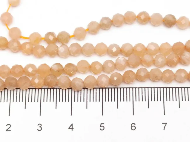 Sirag piatra soarelui sfere microfatetat 4mm