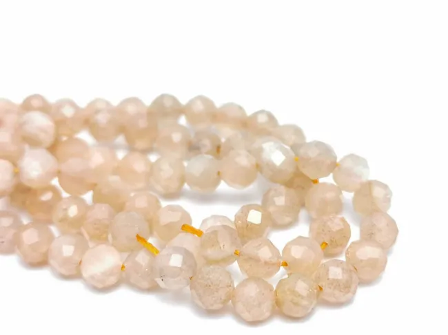 Sirag piatra soarelui sfere microfatetat 4mm