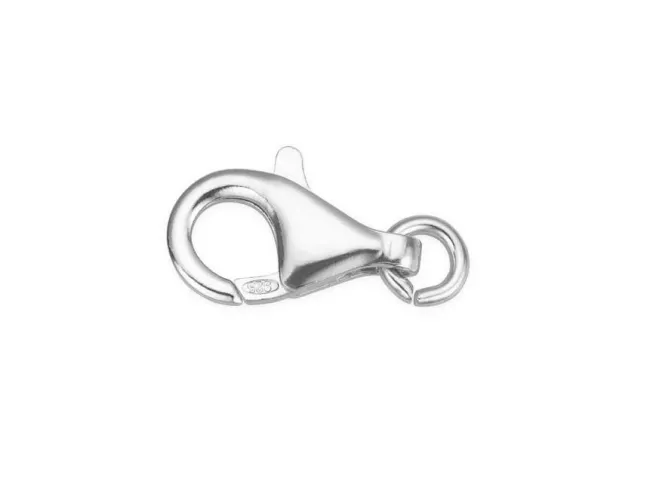 Inchizatoare carabina cu za Argint 925 - 7x5mm (1buc)