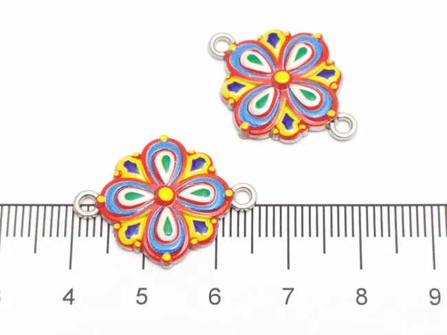 Link emailat floare 24x18mm