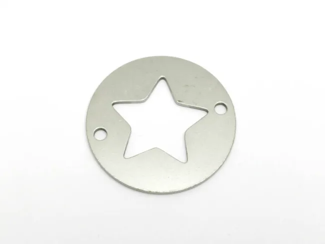 Link otel inoxidabil 304 cerc cu stea 25x1mm