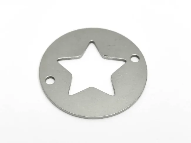 Link otel inoxidabil 304 cerc cu stea 25x1mm