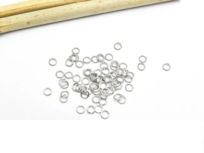 Zale otel inoxidabil 3mm, grosime 0.4mm (50buc)