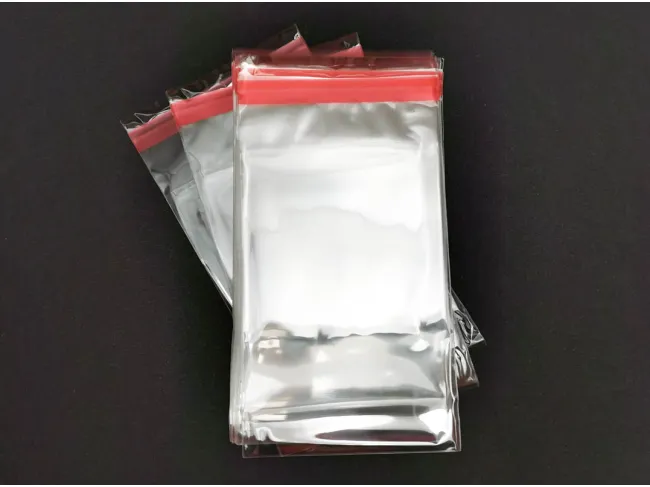 Pungi folii celofan autoadezive 14x7.5cm (100buc)