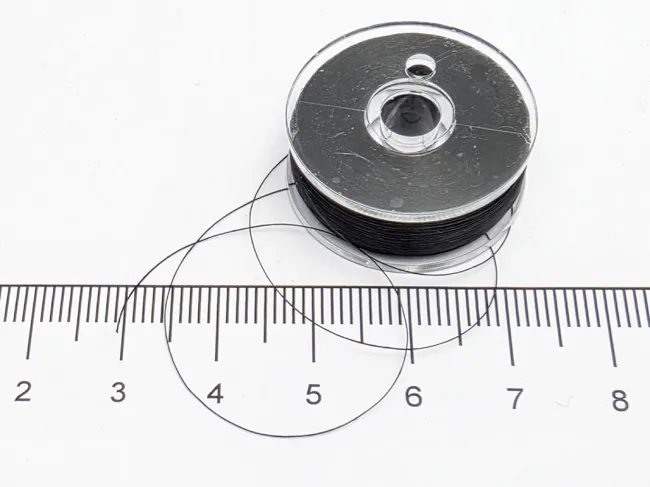 Ata Nyline din nylon grosime 0.12mm negru (128m)