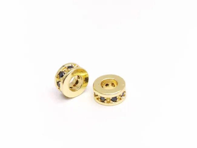 Distantier cubic zirconia 7x3.5mm
