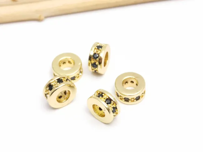 Distantier cubic zirconia 7x3.5mm