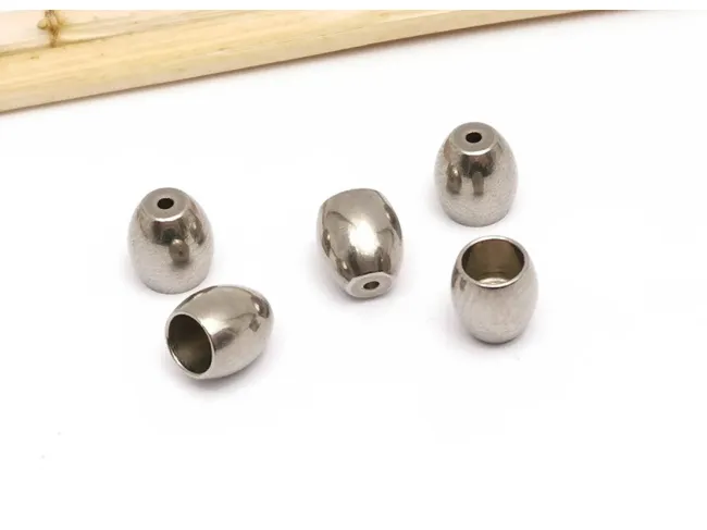 Capat de snur otel inoxidabil 201- 6x6.5mm, interior 5mm