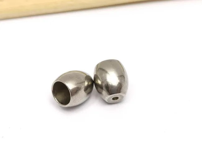 Capat de snur otel inoxidabil 201- 6x6.5mm, interior 5mm