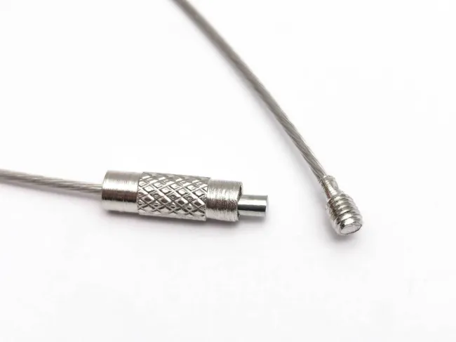 Baza bratara din sarma siliconata 7.2cm argintiu