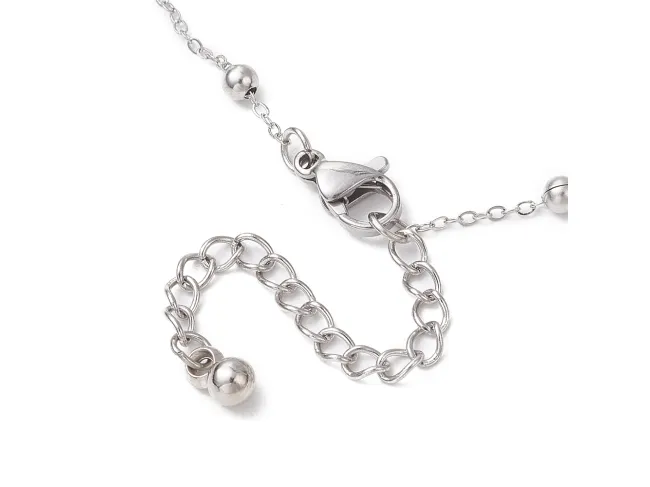 Baza bratara otel inoxidabil 304 pentru link cu biluta 16.5cm