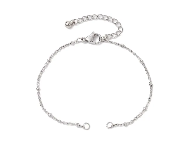 Baza bratara otel inoxidabil 304 pentru link cu biluta 17cm