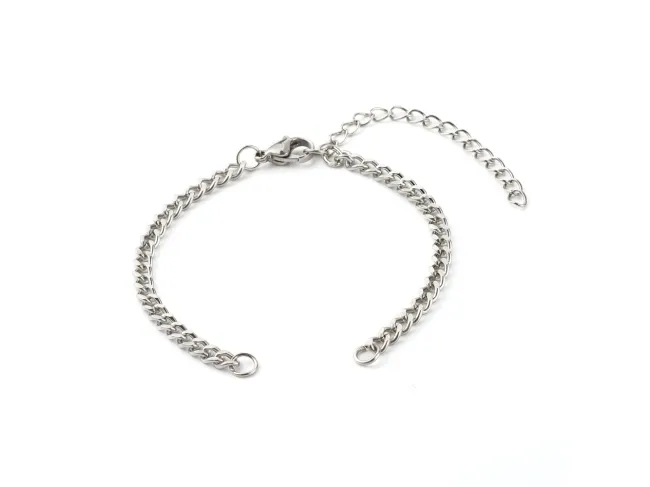 Baza bratara otel inoxidabil 304 pentru link cu prelungitor, lungime 16cm