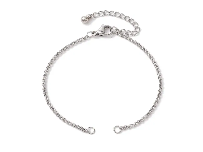 Baza bratara otel inoxidabil 304 pentru link cu prelungitor, lungime 17.5cm