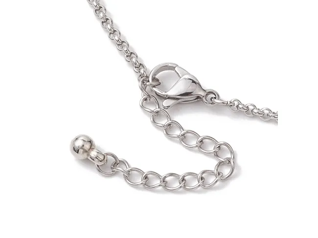 Baza bratara otel inoxidabil 304 pentru link cu prelungitor, lungime 17.5cm