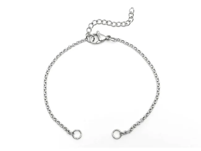 Baza bratara otel inoxidabil 304 pentru link cu prelungitor, lungime 16.5cm