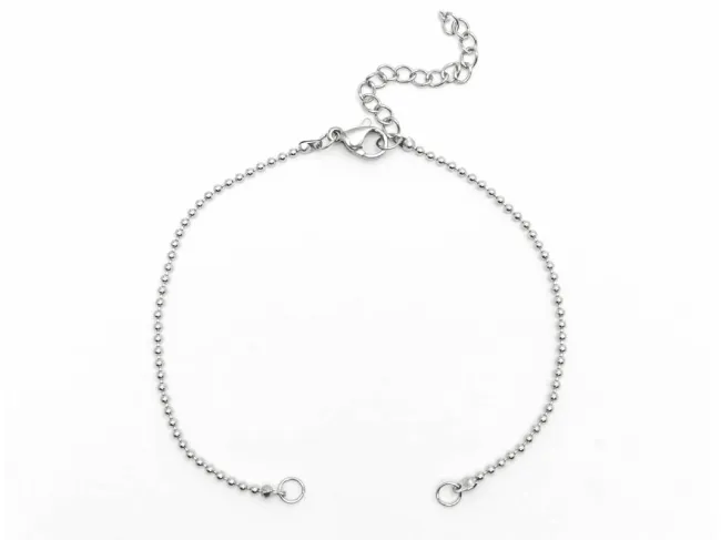 Baza bratara otel inoxidabil 304 pentru link cu biluta 17.5cm