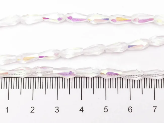 Sirag Cristal picatura 10x4mm transparent AB