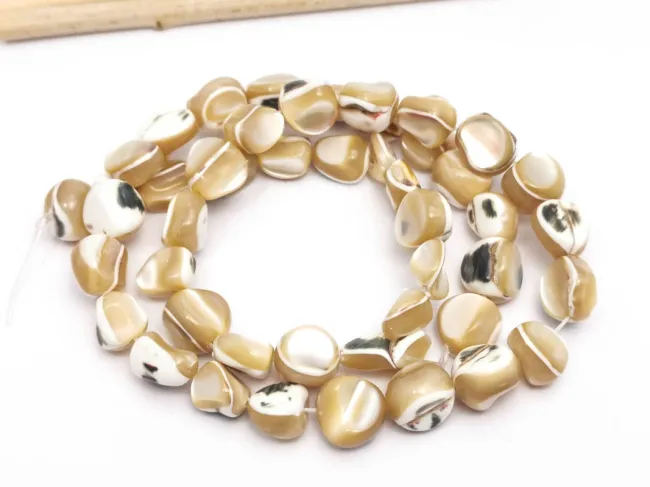 Sirag sidef trochus nugget 10~8x9~5x4~3mm