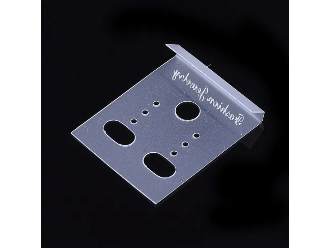 Etichete plastic expunere cercei 37x30mm (10buc)