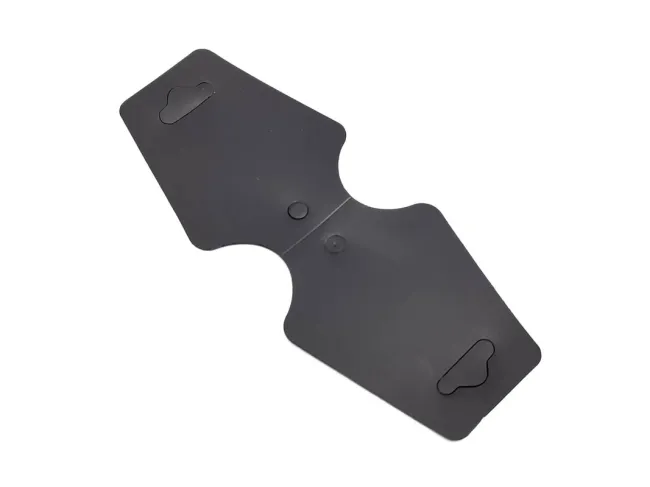 Cartonas suport bratari si coliere negru cauciucat 108x44x0.2mm (10buc)