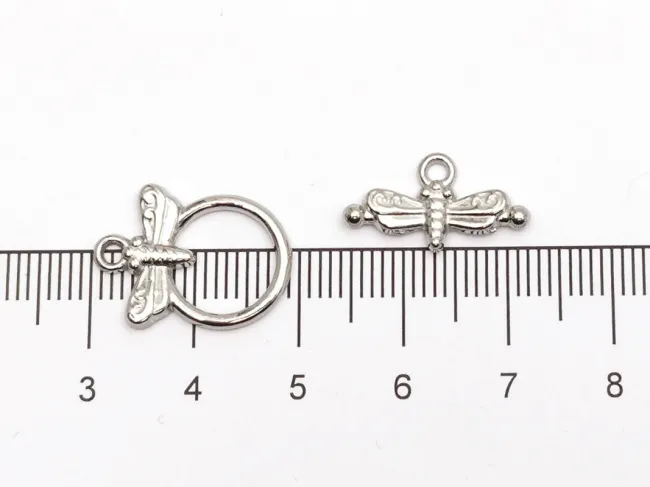 Inchizatoare toggle otel inoxidabil 304 libelula 18x14mm
