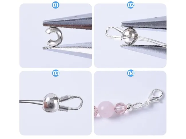 Acoperitor crimp otel inoxidabil 304 placat cu aur 18K 4x3.5mm  (1buc)