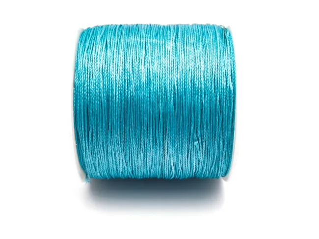 Rola ata cerata 0.45mm azur (160m)