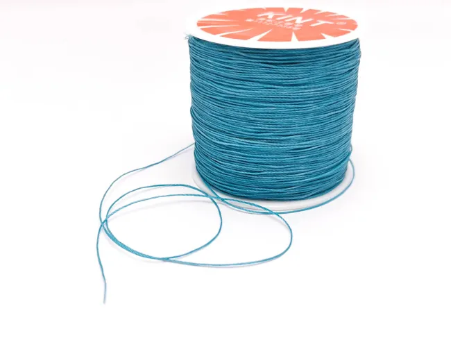 Rola ata cerata 0.45mm azur (160m)