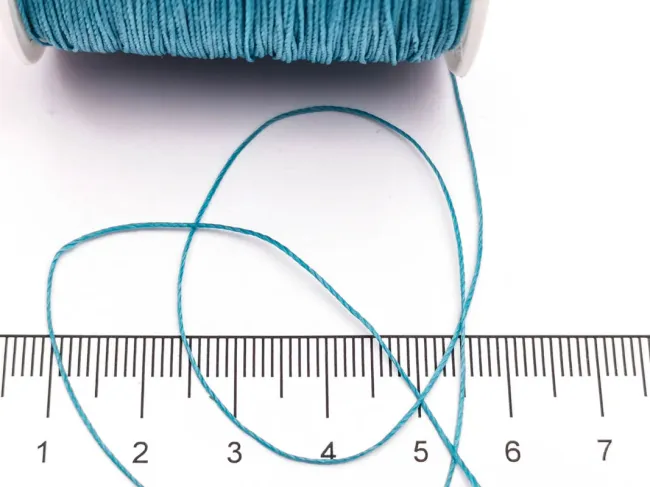 Rola ata cerata 0.45mm azur (160m)