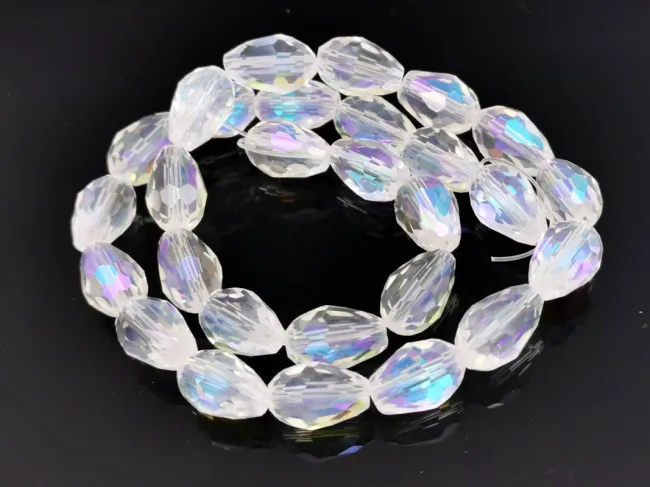 Sirag cristal picatura 11x8mm transparent AB