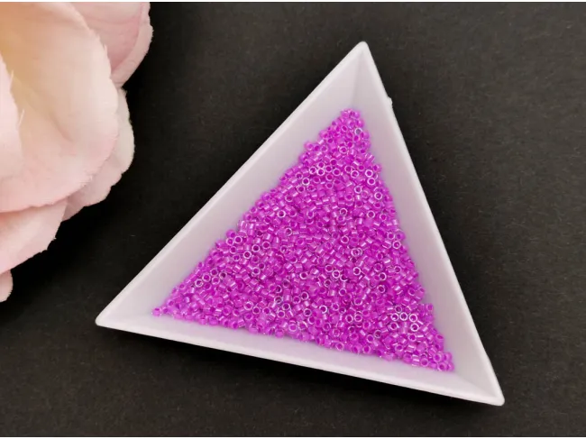 Miyuki delica 11/0 Luminous Plum Crazy (5g)