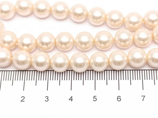 Sirag Perle tip mallorca 8mm roz pudra