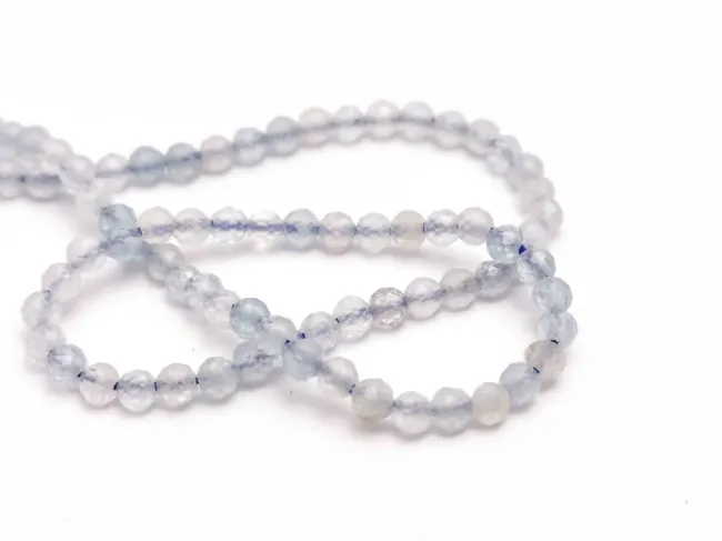 Sirag aquamarin microfatetat 2.5mm