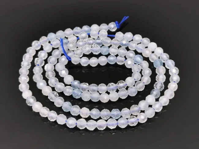 Sirag aquamarin microfatetat 3mm
