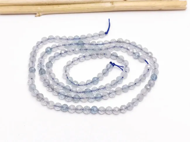 Sirag aquamarin microfatetat 3mm