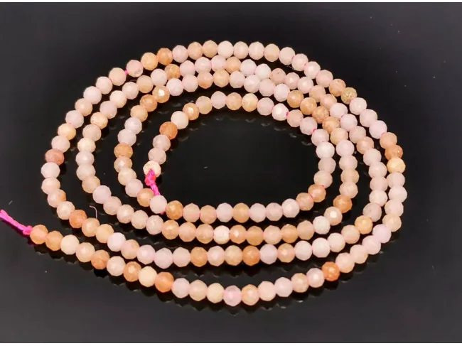 Sirag Aventurin roz microfatetat 2mm