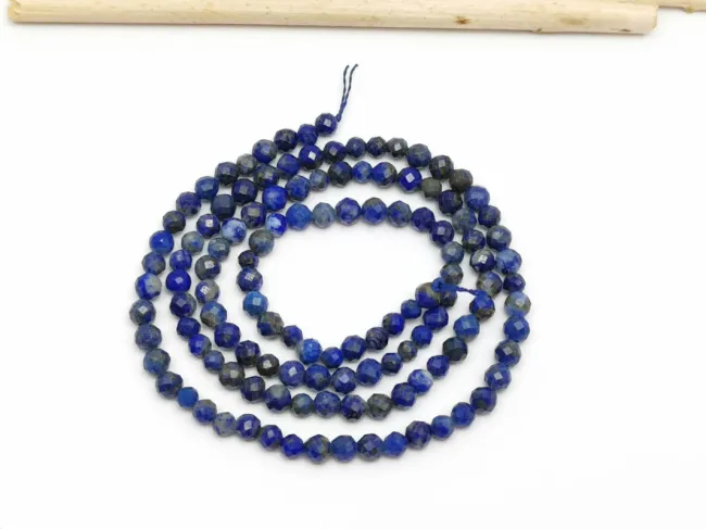 Sirag lapis lazuli microfatetat 3~3.5mm
