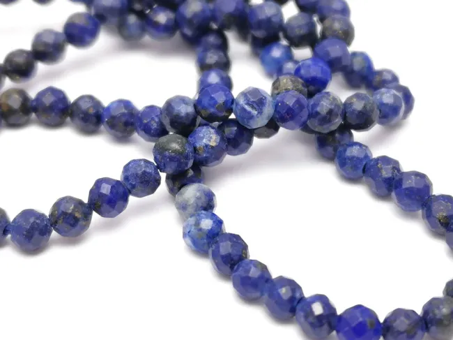 Sirag lapis lazuli microfatetat 2.5~3mm