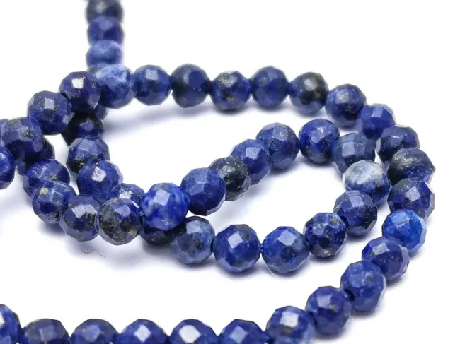 Sirag lapis lazuli microfatetat 2.5~3mm