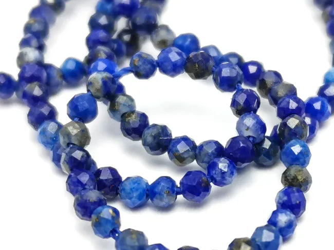 Sirag lapis lazuli sfere microfatetate 1.8mm